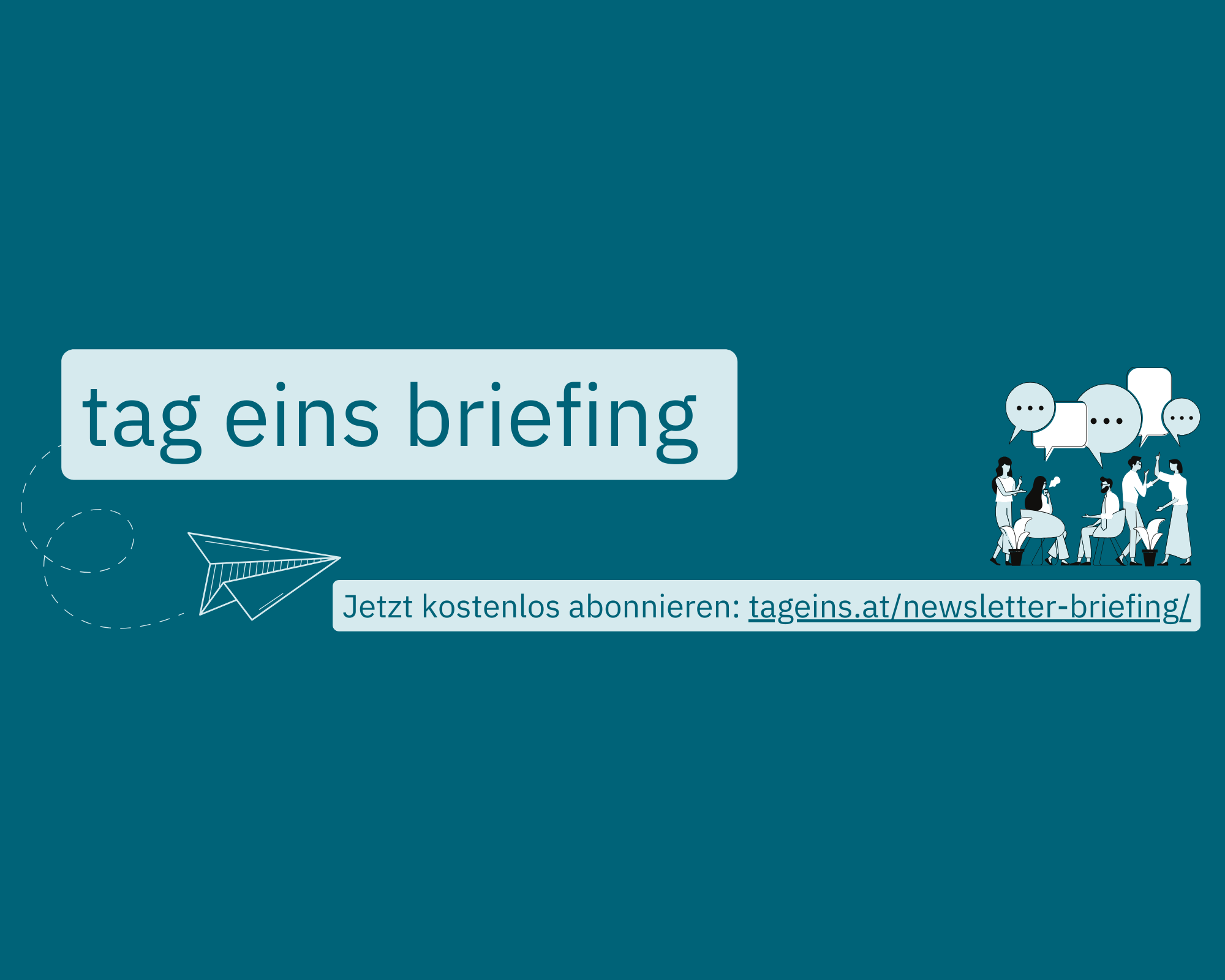 Erstausgabe: Willkommen zum tag eins briefing!